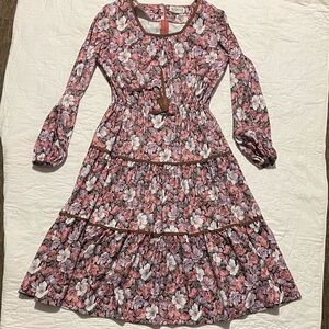 Floral Long Sleeve Dress